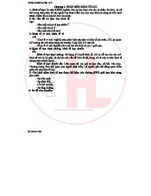 Tổng hợp lý thuyết Kinh tế Vi Mô - Tài liệu TDTU Kinh tế học