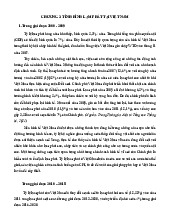 Lý thuyết chương 2 : Tình hình lạm phát ở Việt Nam | Môn kinh tế vĩ mô