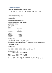 Bài tập thực hành - Môn hệ thống thông tin quản lý | Đại học Kinh Tế Quốc Dân