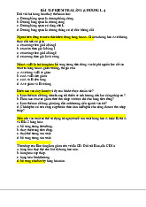 Bài tập kiểm tra lần 1: kinh tế học chương 1-4 môn Kinh tế vi mô | Trường Đại học Kinh Tế Quốc Dân