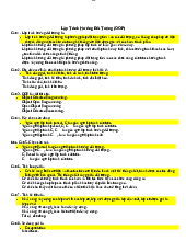 Lập trình hướng đối tượng - Mạng máy tính | Trường Đại học Khoa học Tự nhiên, Đại học Quốc gia Thành phố Hồ Chí Minh