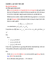 Đề cương môn Toán rời rạc - Trường Đại học lao động -  xã hội.