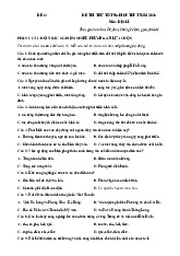 Đề thi thử tốt nghiệp THPT 2025 môn Địa lí bám sát đề minh họa - Đề 13