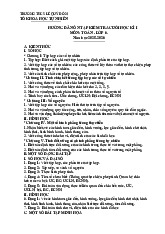 Ôn tập cuối học kì 1 Toán 6 năm 2025 – 2026 trường THCS Lê Quý Đôn – Phú Thọ