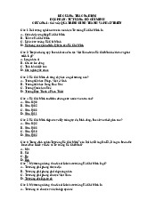 Đề Cương Trắc Nghiệm Môn Tư tưởng Hồ Chí Minh | Đại học Sư phạm Kỹ thuật Vĩnh Long