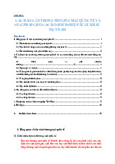 Bài Tập Nhóm về Rào Cản Thương Mại Quốc Tế | Môn Kinh tế Quốc tế - Đại học Bách Khoa Hà Nội