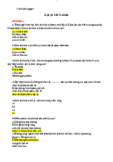 Đáp án môn Kinh tế chính trị - Kinh tế Chính trị | Trường Đại học Bách khoa Thành phố Hồ Chí Minh