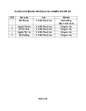 Tài liệu Nghiên cứu đề tài | Đại học Kinh Bắc