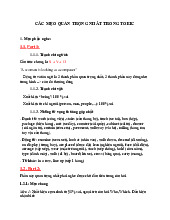 Mẹo Quan Trọng Trong Phần Nghe TOEIC môn Nói tiếng Anh 4  | Trường đại học Mở Hà Nội