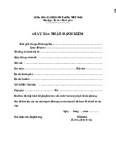 Mẫu giấy xác nhận hạnh kiểm - Biểu mẫu văn bản