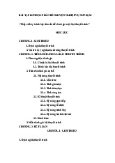Bài tập lớn: Tiêu chí đánh giá bài thuyết trình | Môn Rèn luyện nghiệp vụ sư phạm - Đại học Sư phạm Hà Nội 2