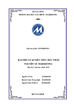 Phân tích chiến lược chiêu thị của công ty Colgate Palmolive tại Việt Nam