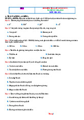 Bộ 10 Đề Kiểm Tra Giữa Kỳ 1 Địa Lí 6 Năm Học 2025-2026 Có Đáp Án