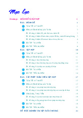 Bài tập môn Toán 10 bộ sách Chân Trời Sáng Tạo học kì 1