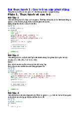 Tài liệu thực hành môn Kỹ thuật lập trình| Trường Đại học Bách Khoa Hà Nội
