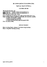 Đề cương quản lý tài chính công | Quản lý tài chính công | Trường Đại Học Lâm Nghiệp