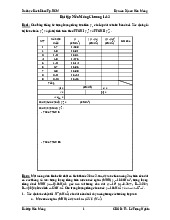 Tổng hợp bài tập nền móng chương 1,2 | Trường Đại học Bách Khoa TP.HCM