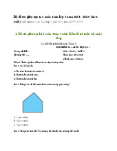 Bộ đề thi giữa học kì 1 môn Toán lớp 3 năm 2024 - 2025 (Sách mới)