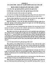 Chương 5 Cơ cấu xã hội - giai cấp và liên minh giai cấp , tầng lớp trong thời kỳ quá độ lên chủ nghĩa xã hội | Đại học Công nghiệp Thành phố Hồ Chí Minh
