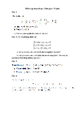 Đề ôn tập tham khảo toán cao cấp | Đại học Bách khoa Hà Nội
