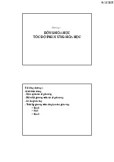 Đề cương môn Hóa học đại cương– khoa học  Trường Đại học bách khoa - Đại học đà nẵng.