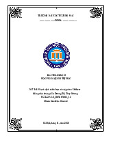 Hoạch Định Chiến Lược Của Unilever | Bài thảo luận Quản Trị Học