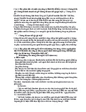 Bài tập kinh đô- Môn quản trị học - Đại Học Kinh Tế - Đại học Đà Nẵng