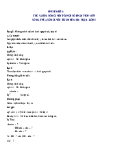 Dạng 2. Chứng minh một số là số nguyên tố, hợp số Chủ đề 3 Ôn hè Toán 6