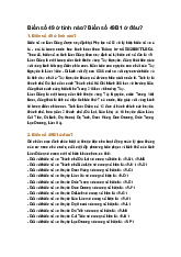 Biển số 49 ở tỉnh nào? Biển số 49B1 ở đâu?