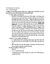 Đề cương môn Luật ngân hàng- Trường Đại học lao động -  xã hội.