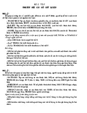 Bài tập Thiết kế Cơ sở Dữ liệu | Trường Đại học Gia Định