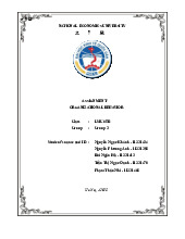 Team Dynamics Analysis Môn Organizational behavior | Đại học Kinh Tế Quốc Dân