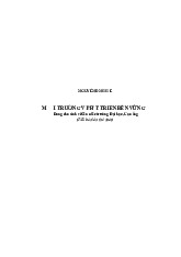 Giáo trình Môi trường và phát triển bền vững | Đại học Nội Vụ Hà Nội