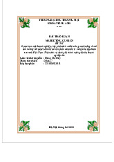 Phân tích Acecook Việt Nam | Bài thảo luận marketing căn bản