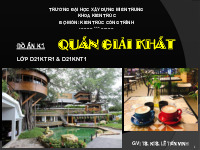 Đồ án Quán giải khát | Đại học Quốc tế Miền Đông