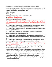 Trắc nghiệm Chương 6 Quản trị Marketing: Chiến lược cạnh tranh | Đại học Kinh tế kỹ thuật công nghiệp