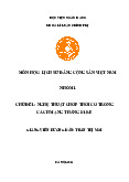 Báo cáo: Nghệ thuật chớp thời cơ trong Cách mạng Tháng Tám 1945 môn Lịch sử Đảng Cộng sản Việt Nam | Học viện Ngân hàng
