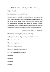 Đề thi giữa học kỳ 1 môn Tiếng Việt lớp 3 năm học 2024 - 2025 - Đề số 2 | Bộ sách Chân trời sáng tạo