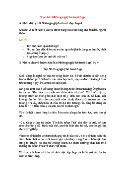 Đọc: Những ngày hè tươi đẹp lớp 4 trang 10