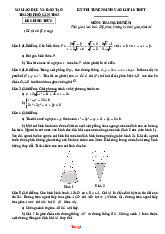 Đề Thi Tuyển Sinh 10 Toán Chuyên Sở GD Cần Thơ 2025-2026 Có Đáp Án