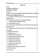 Luận văn kế toán xác định kết quả kinh doanh | Trường Đại học Quy Nhơn