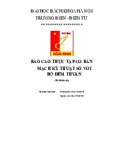 Mạch Kỹ Thuật Số & Bộ Đếm | Thực tập cơ bản | Trường Đại học Bách Khoa Hà Nội