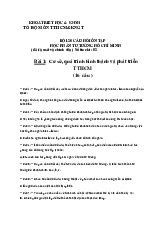 Tổng hợp 120 câu trắc nghiệm ôn tập môn Tư tưởng Hồ Chí Minh | Trường đại học kinh doanh và công nghệ Hà Nội