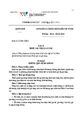 Luật Thuế Giá Trị Gia Tăng: Các Quy Định Chung và Chi Tiết môn Pháp luật đại cương| Trường Đại Học Tây Nguyên