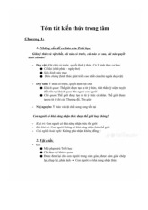 Tóm tắt kiến thức trọng tâm Môn Triết học Mác-Lênin | Đại học Sư Phạm Hà Nội