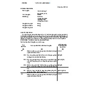 Nội Dung và Đánh Giá Học Phần môn Vật lý đại cương 2  | Học viện Công Nghệ Bưu Chính Viễn Thông