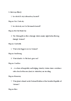 200+ câu hỏi tiếng Anh trong Đường lên đỉnh Olympia mới nhất