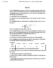 Đề thi tham khảo LTXSTK - Đề số 1 và 3  môn Xác suất thống kê| Đại học Duy Tân
