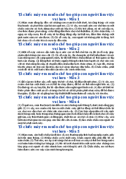 Viết một đoạn văn ngắn Tả chiếc máy giúp con người làm việc vui hơn - Tập làm văn lớp 3 Chân trời sáng tạo