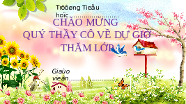 Giáo án điện tử Tiếng việt 1 bài 2 Chân trời sáng tạo : Đi học
